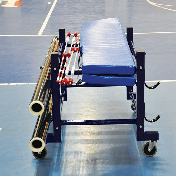 Volleyball Equipment Carrier (42 in.L x 32 in.W - 4 Poles) - Standard