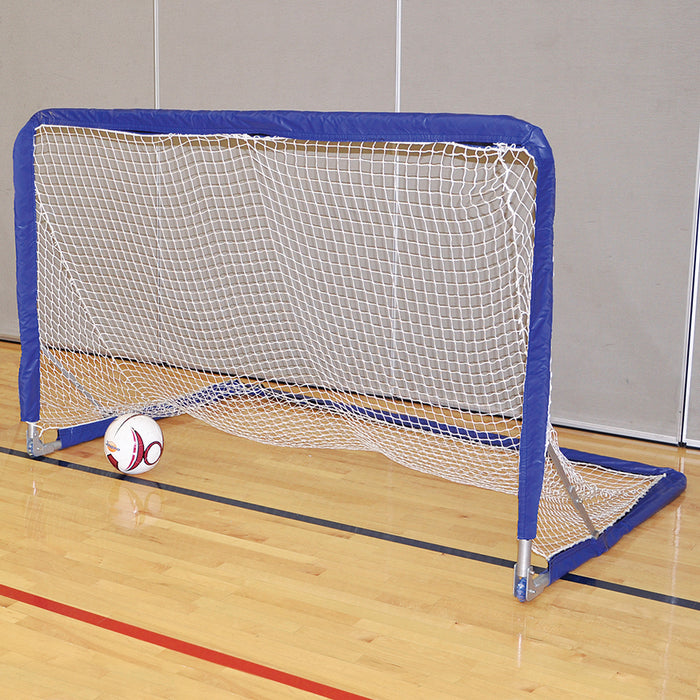 Folding Multi-Purpose Goal (4 ft.H x 6 ft.W) (1- Red, 1-Blue)