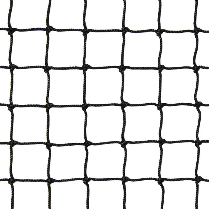 Jaypro Official Field Hockey Goal Replacement Nets – 7 ft. x 12 ft. x 4 ft. – Black – SKU: FHND-8