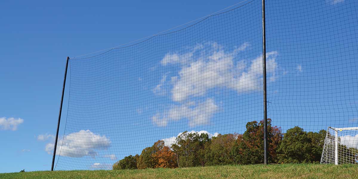 Field Net System- 4" Net- 40H X 40W with Pulley System