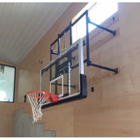 Gared Manual Basketball Backboard Height Adjuster, Single Post - 1131