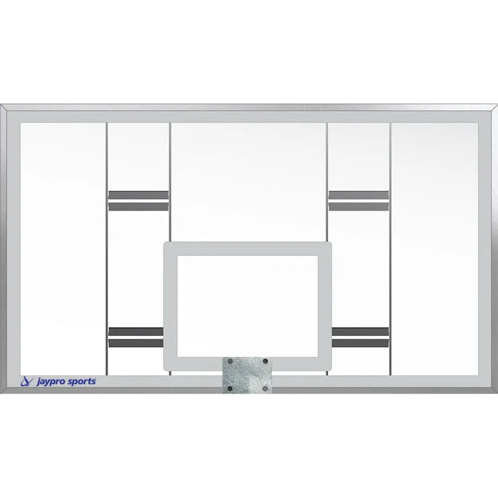 Jaypro Conversion Backboard – 42 in. Rectangular Glass Backboard – NCAA, NFHS Compliant – SKU: GCBB-35