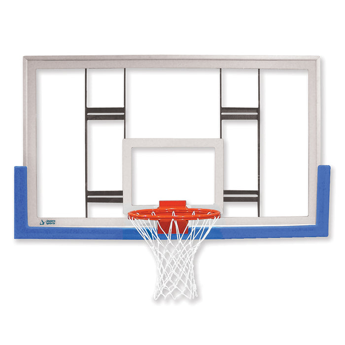 Jaypro Tempered Glass Conversion Backboard Package – NCAA, NFHS Compliant – SKU: GCBB-35-PKG