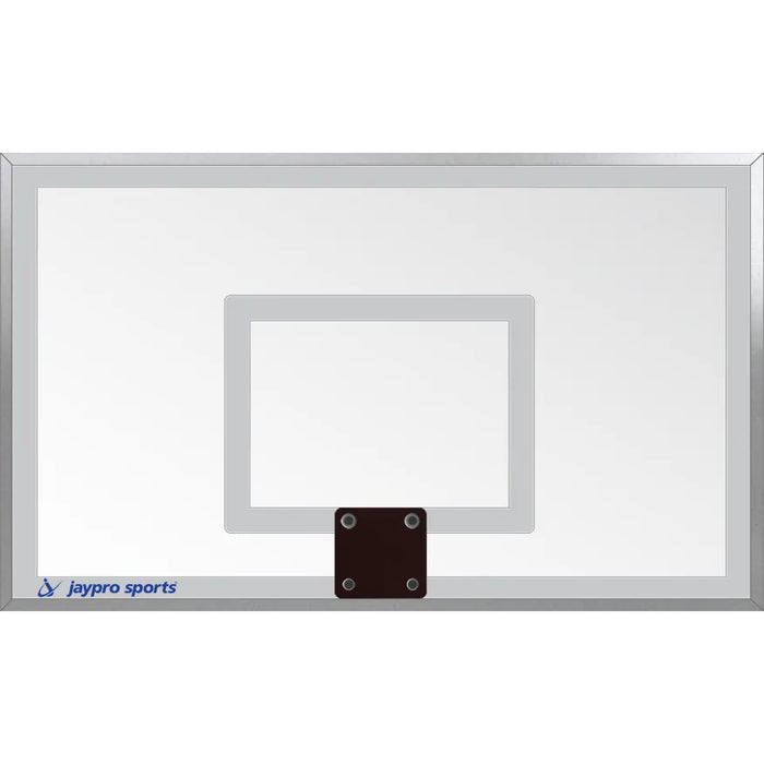 Jaypro Titan Replacement Tempered Glass Backboard - 36 in. x 60 in. with Edge Padding - SKU: GBCV-60