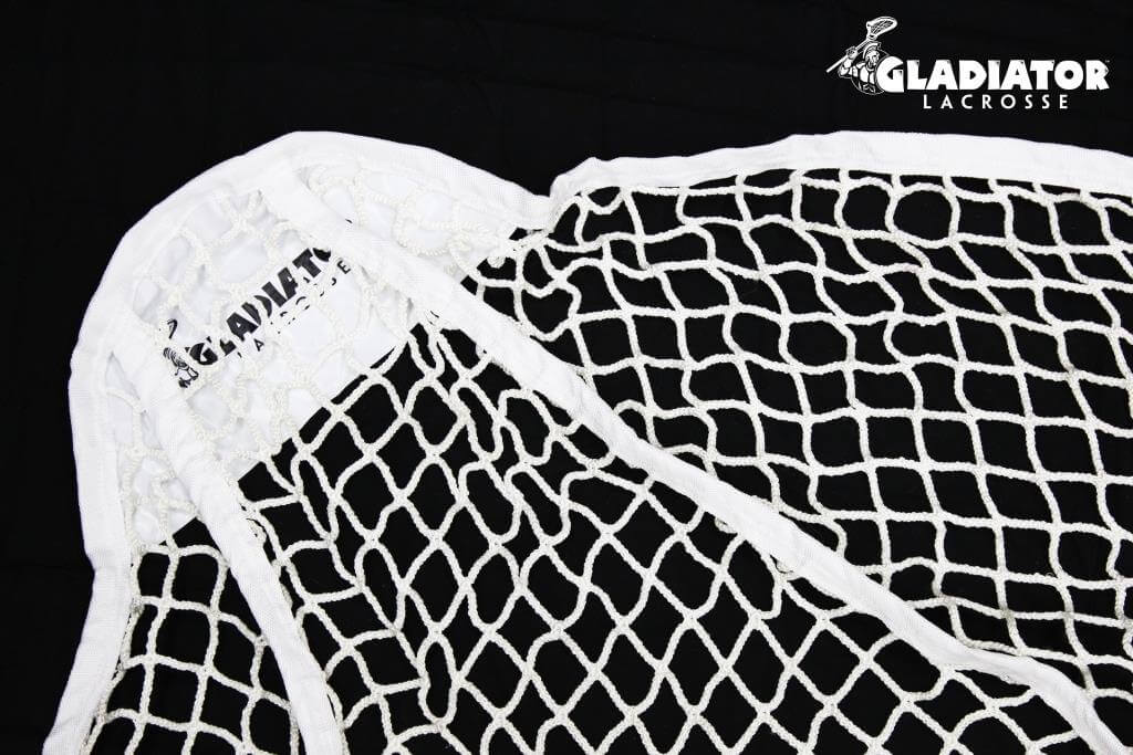 Gladiator Lacrosse 6.0 mm Lacrosse Goal Replacement Net “Rounded Corners” 6x6x7