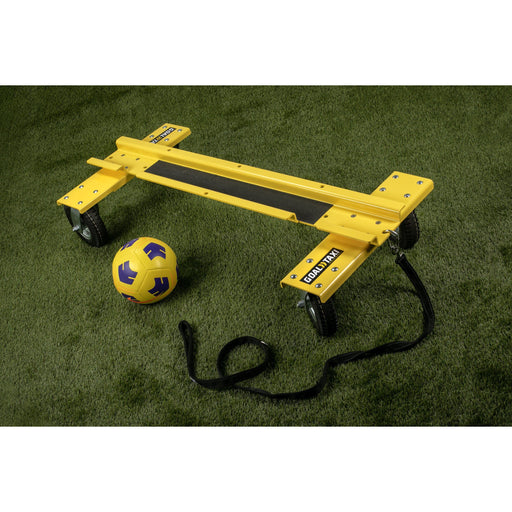 Goal Taxi soccer goal mover, yellow