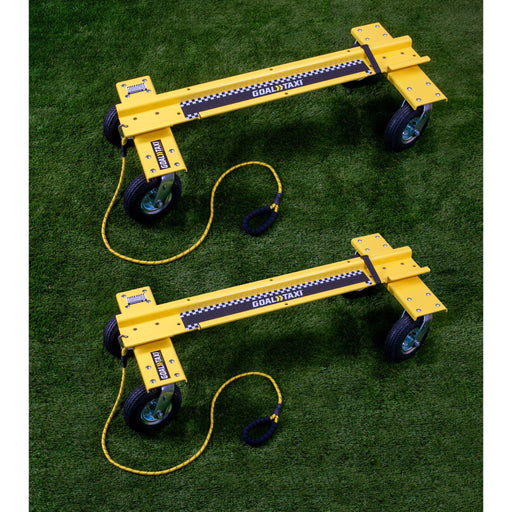 Goal Taxi soccer goal mover, yellow