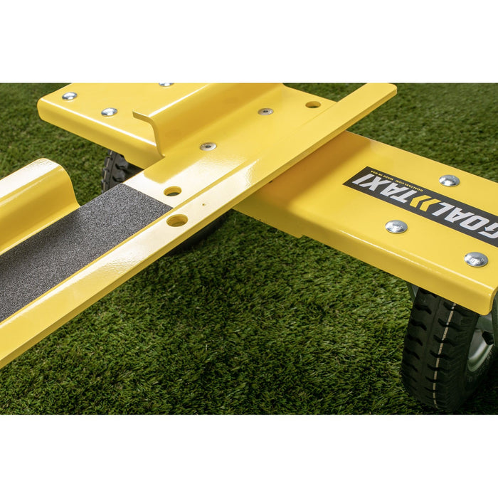 Goal Taxi soccer goal mover, yellow