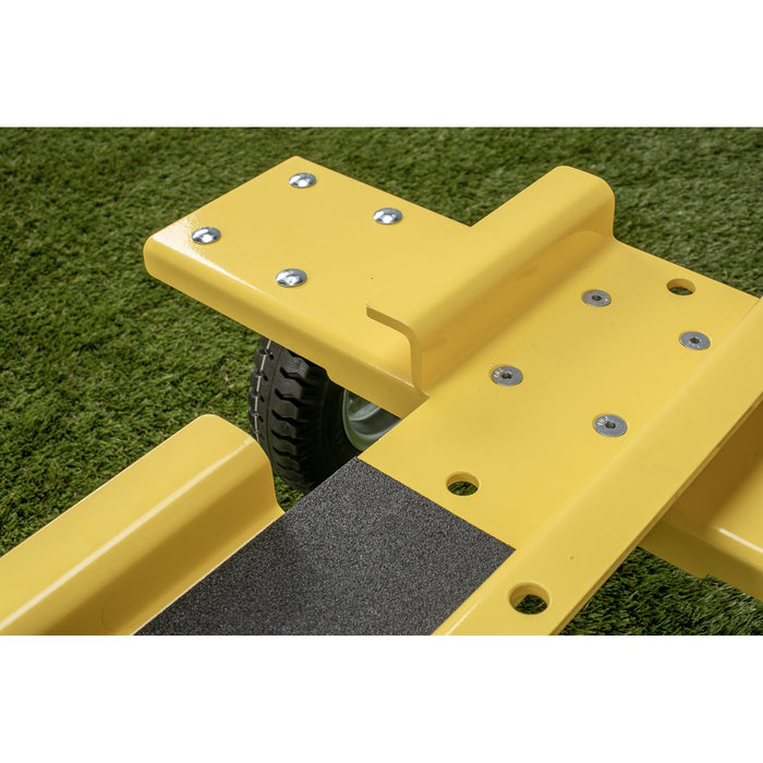 Goal Taxi soccer goal mover, yellow