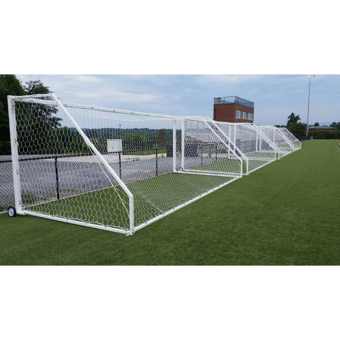 Golden Goal™ 44 Square Aluminum Portable Soccer Goal (Set of 2)