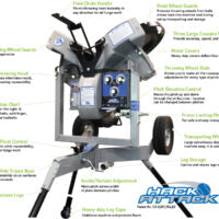 Sports Attack Hack Attack Baseball Pitching Machine – Precision Training, 100+ MPH – SKU: 1281-3288-1 | 1281-1769-1