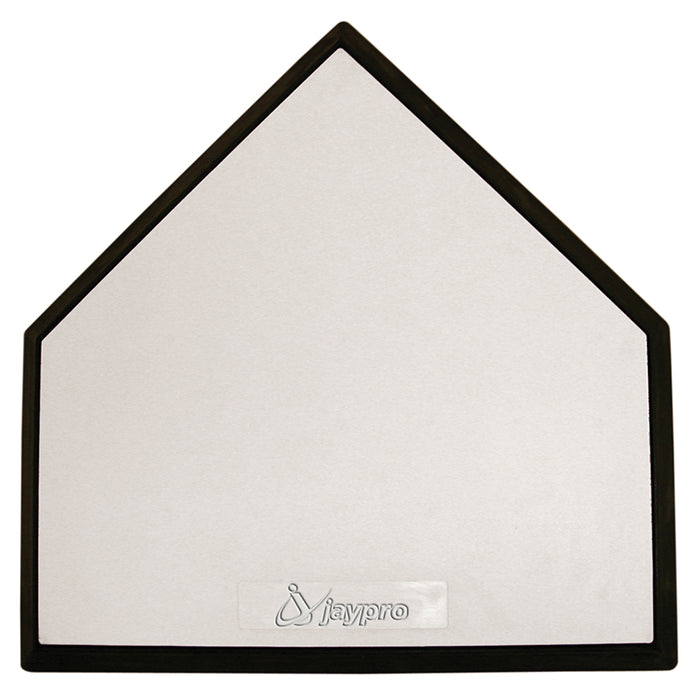 Jaypro Major League Home Plate – 5 Zinc-Plated Spikes (20 in. x 20 in.) – SKU: HP-250