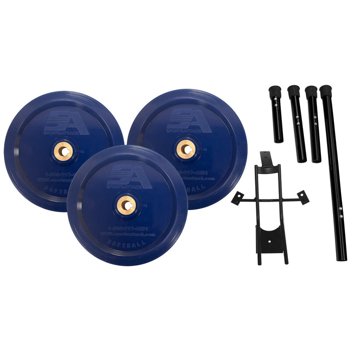 Sports Attack Baseball Junior Hack Attack Conversion Kit - Baseball to Softball Upgrade - SKU: 1912-8773-1