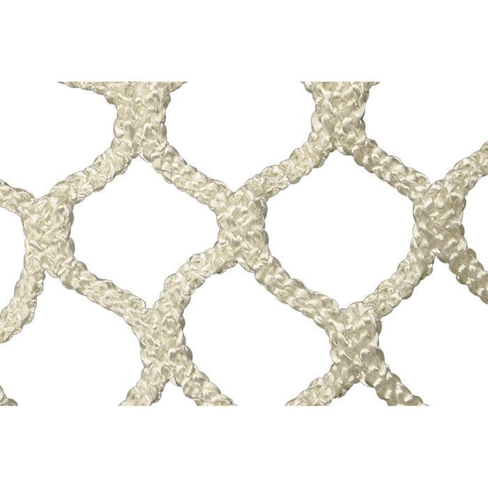 Jaypro Field Lacrosse Replacement Net - 6mm Knotless Mesh (6 ft. x 6 ft. x 7 ft.) - NCAA & NFHS Compliant- SKU: LGN-50