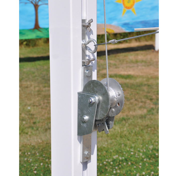 Outdoor Volleyball System - Coastal Competition - (4 in.) (Square Post)