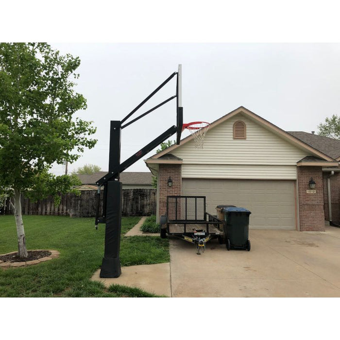 Stainless Olympian™ Adjustable Basketball Goal