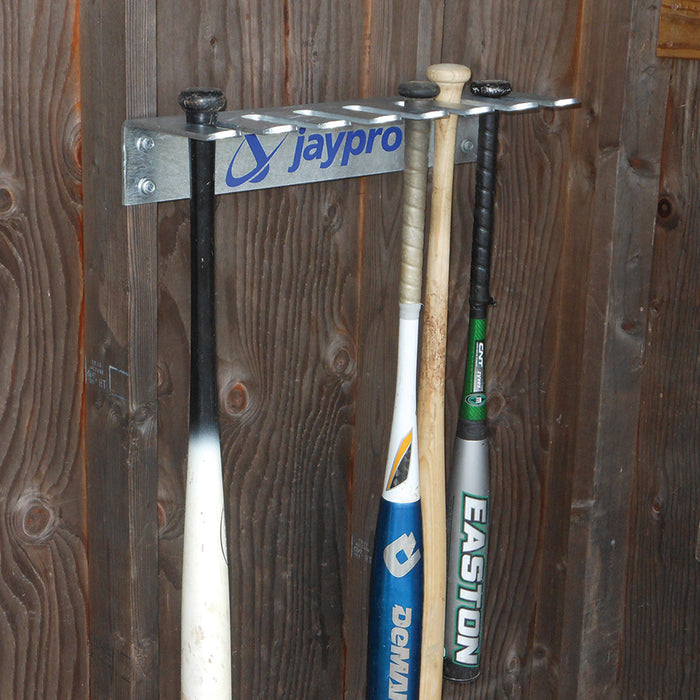 Jaypro Hanging Bat Rack – 14 Bat Capacity – Wall Mount