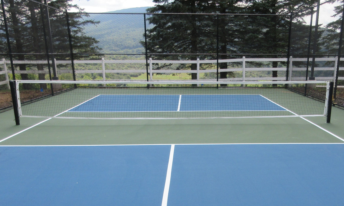 Gared Outdoor Inground Pickleball System – Heavy-Duty Steel with Regulation Net – SKU: PKLBIGB