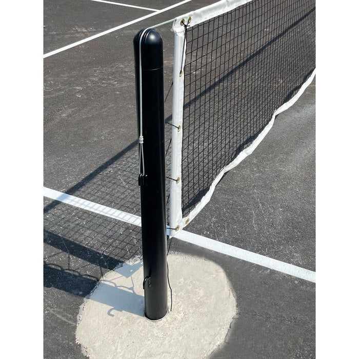 Gared Pickleball Replacement Posts – Heavy-Duty 3” Steel with Winch & Pulley – SKU: PKLBPB