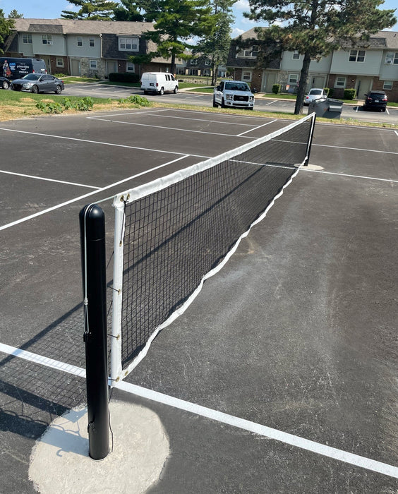 Gared Outdoor Inground Pickleball System – Heavy-Duty Steel with Regulation Net – SKU: PKLBIGB