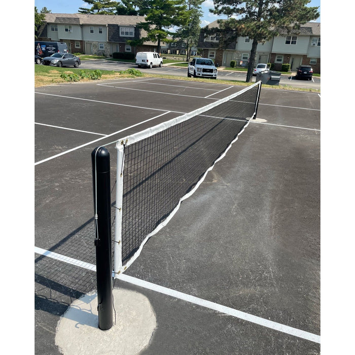 Gared Outdoor Inground Pickleball System – Heavy-Duty Steel with Regulation Net – SKU: PKLBIGB