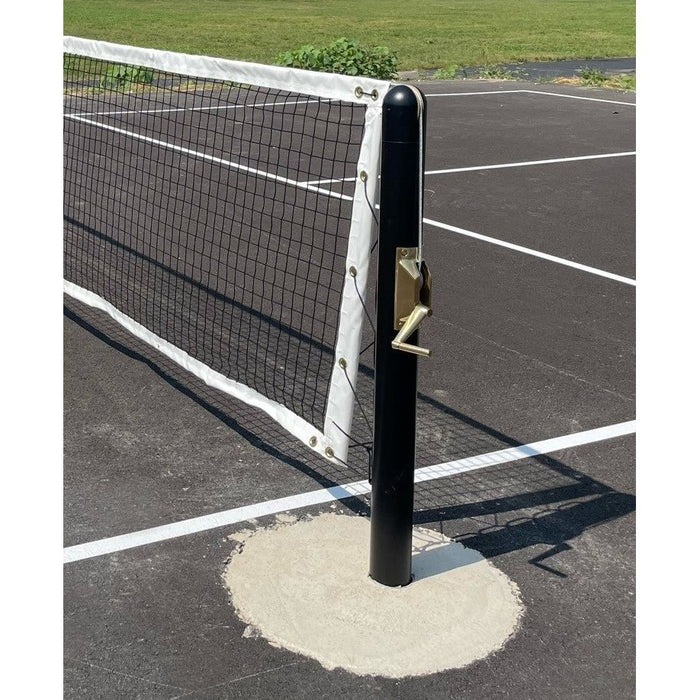 Gared Pickleball Replacement Posts – Heavy-Duty 3” Steel with Winch & Pulley – SKU: PKLBPB