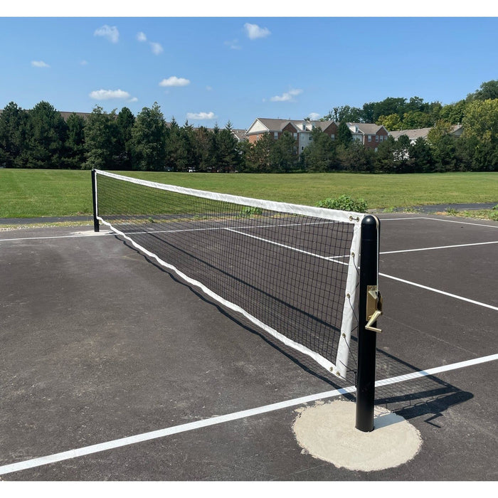 Gared Outdoor Inground Pickleball System – Heavy-Duty Steel with Regulation Net – SKU: PKLBIGB