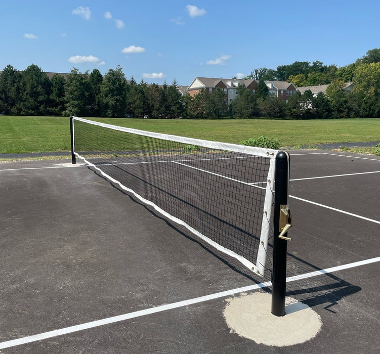 Gared Outdoor Inground Pickleball System – Heavy-Duty Steel with Regulation Net – SKU: PKLBIGB