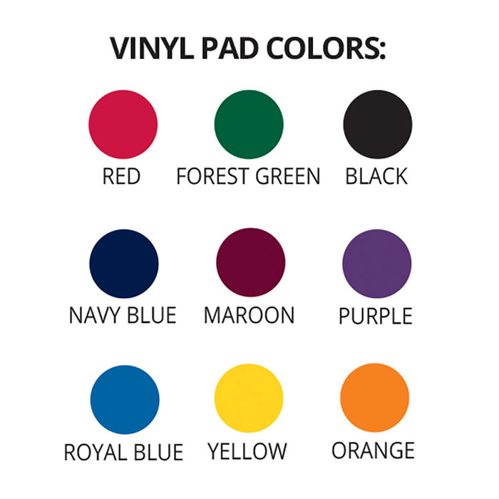 Jaypro Goal Post Protector Pad – 4" Thick, 4-1/2" Pole, NCAA & NFHS – SKU: PPP-100HP