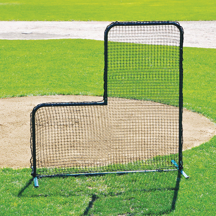 Jaypro Collegiate Pitcher’s Screen – 7'W x 7'H, Heavy-Duty Steel – PS-84