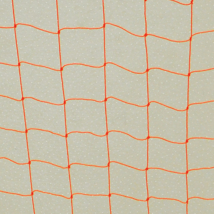 Soccer Goal Replacement Net (4 in. Sq. - 2.5mm Twist) - Short Sided Soccer Goal (10 ft.W x 5 ft.H x 34 in.D) (Orange)