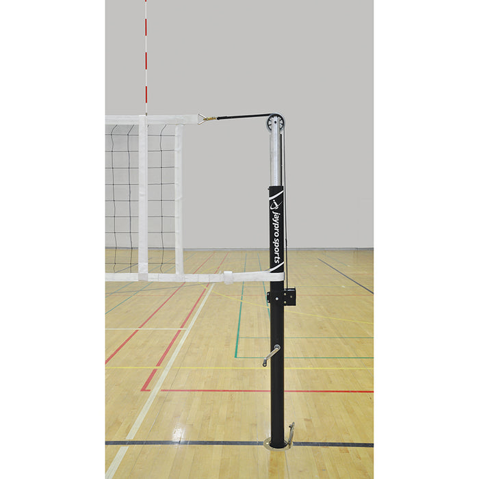 Jaypro PowerLite Volleyball System – 3-1/2 in. Floor Sleeve – NCAA, NFHS, USVBA Compliant
