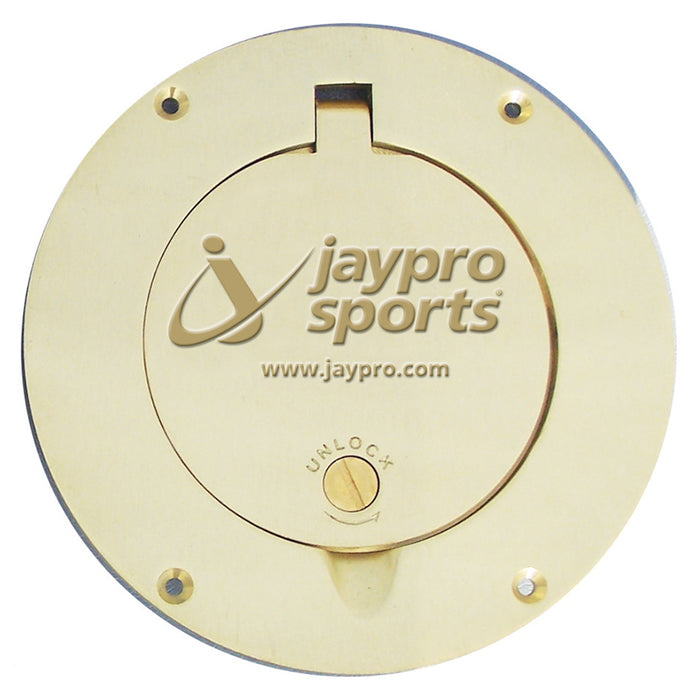 Floor Sleeves with Brass Cover (3-1/2 in. Upright)