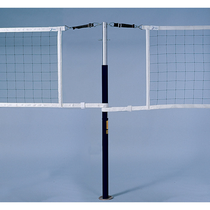 Jaypro FeatherLite Volleyball Net Center Upright System – 3 in. Floor Sleeve – SKU: PVBC-450