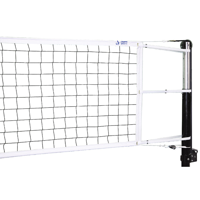 Jaypro Premiere Competition Volleyball Net – 32' x 39", NCAA/NFHS – PVBN-5