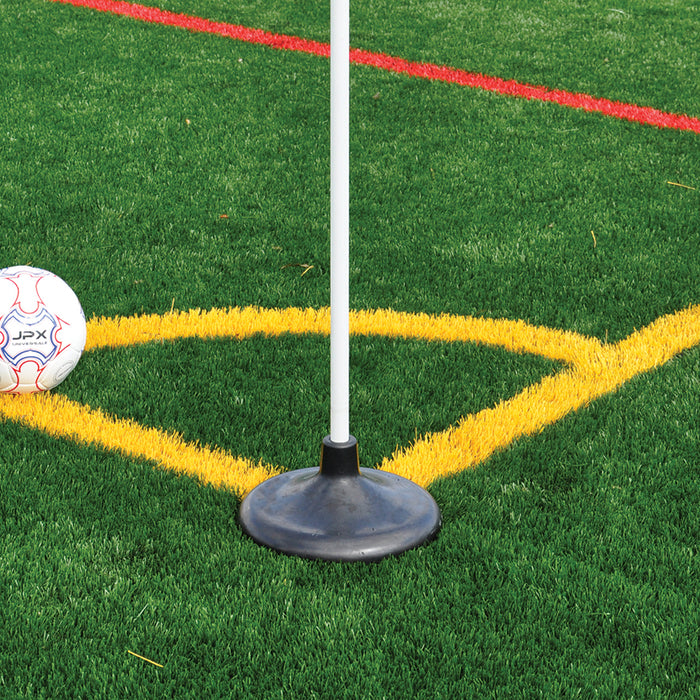 Jaypro Premium Corner Flags with Rubber Base – Set of 4 – RBF-4