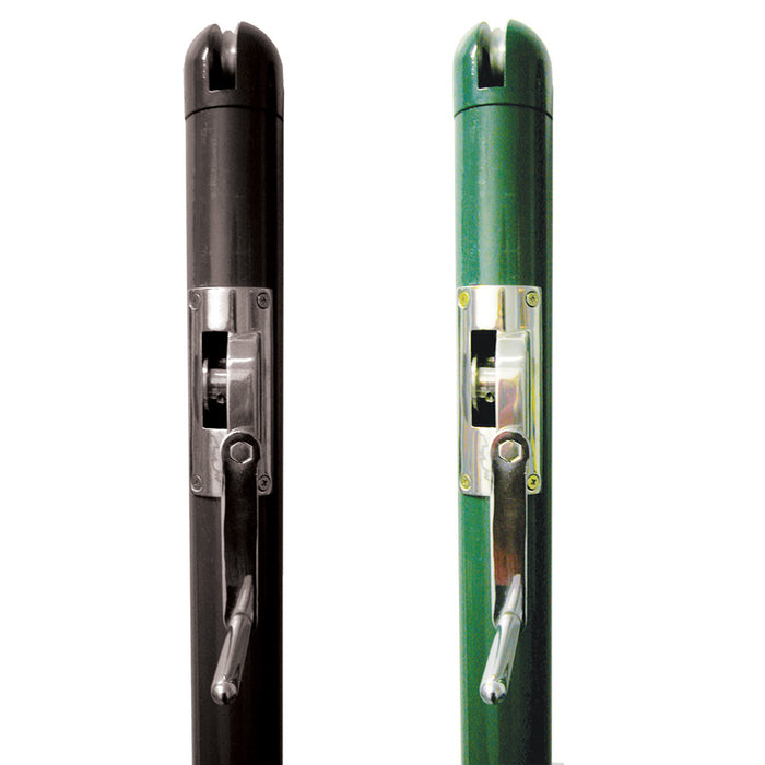 Jaypro Club Tennis Upright – 3" Round Outdoor Tennis Posts – RTP-300