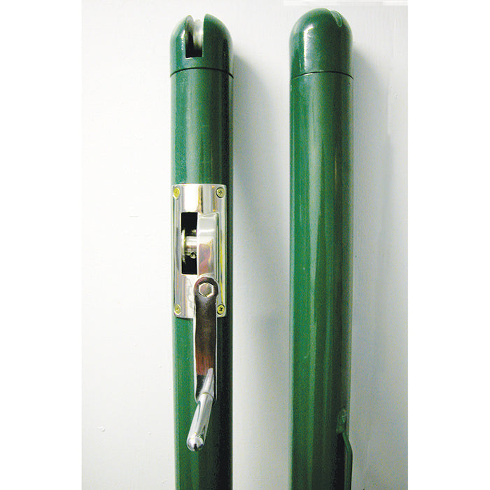 Jaypro Club Tennis Upright – 3" Round Outdoor Tennis Posts – RTP-300