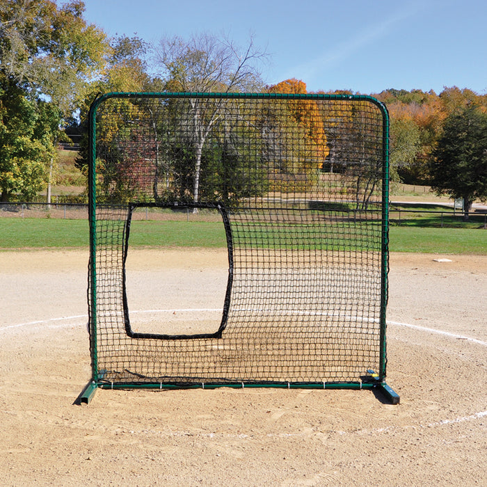 Jaypro Pitcher’s Screen (7 ft. x 7 ft.) for Softball – SKU: SBPE-77
