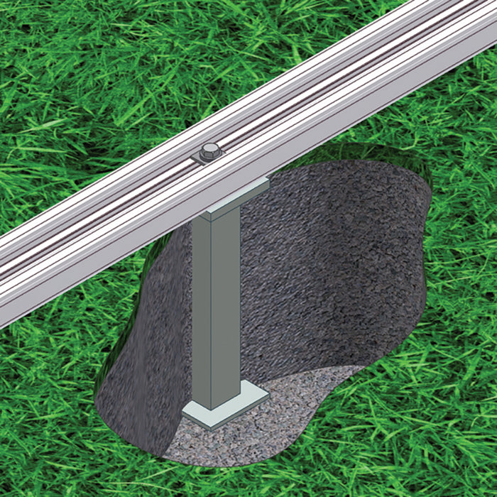 Jaypro Soccer Goal Anchor Kit – Nova In-Ground Anchor Kit (Set of 2) – SKU: SGA-60