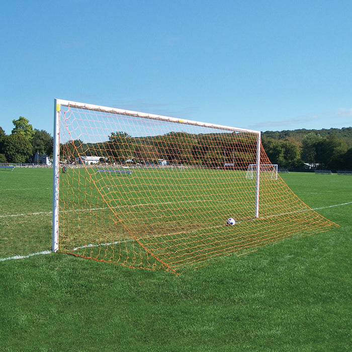 Jaypro Soccer Goals – Nova World Fold-Up Goal (8 ft. H x 24 ft. W x 6 ft. B x 6 ft. D, NFHS, NCAA, FIFA Compliant) – SKU: SGP-660