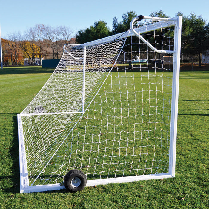 Jaypro Soccer Goals – Nova Premier Adjustable Goal Package (8 ft. H x 24 ft. W x 4 ft. B x 10 ft. D, NCAA, NFHS, FIFA, ASTM Compliant) – SKU: SGP-600AXPKG