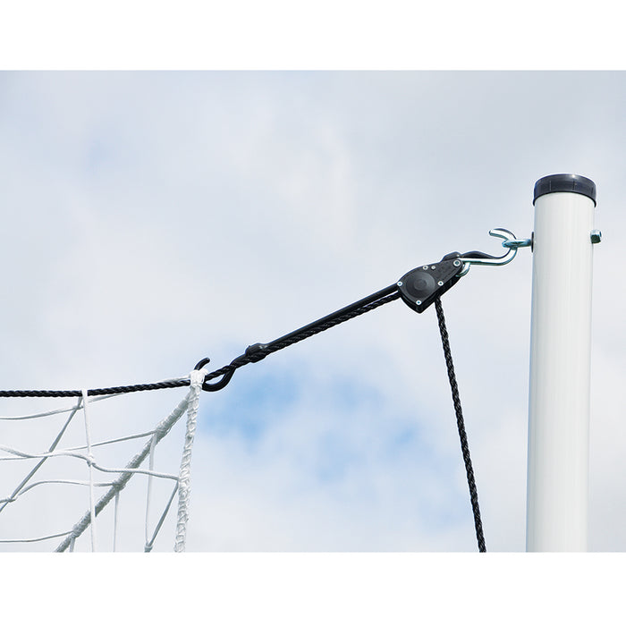Jaypro Soccer Goals – Nova World Cup Goal (8 ft. H x 24 ft. W x 7 ft. B x 8 ft. D) – NFHS, NCAA, FIFA Compliant – SKU: SGP-850