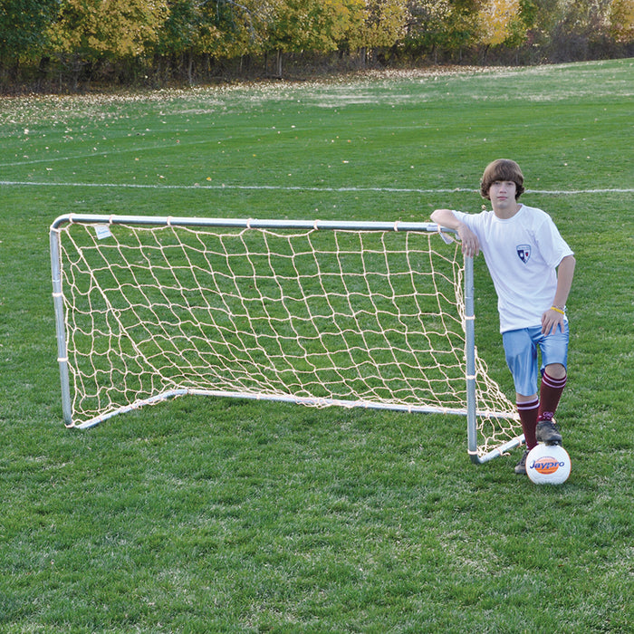 Jaypro Soccer Goal – Rugged Play Practice Goal (4 ft. H x 8 ft. W x 4 ft. D) – SKU: SMG-8HP
