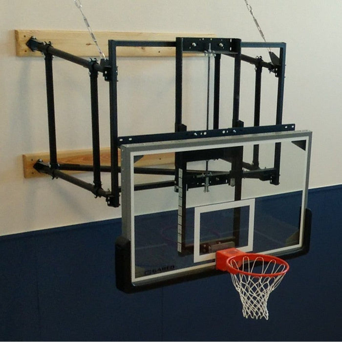 Gared Manual Basketball Backboard Height Adjuster, Single Post - 1131