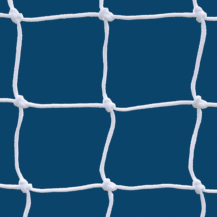 Jaypro Soccer Goal Replacement Nets – Classic Official Goal (8 ft. H x 24 ft. W x 4 ft. B x 10 ft. D, White, 5-1/2 in. Sq. 6mm Braided Mesh) – SKU: SOC-6