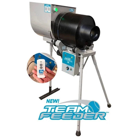 Sports Attack Softball Team Feeder (75 Ball) for Elite Hack Attack – Wireless Remote, 90V – SKU: 2581-4569-1