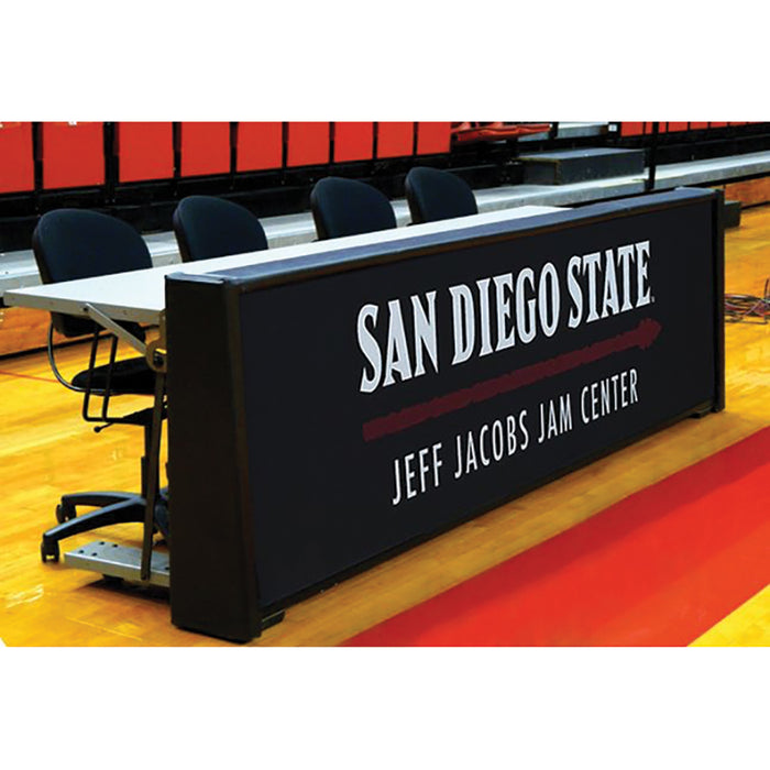 Jaypro Illuminated Scorer Table – 8 ft., Free-Standing, Portable (Indoor Use) – SKU: ST-8FS