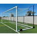 PEVO Stadium Series STB mobile soccer goal on a turf field