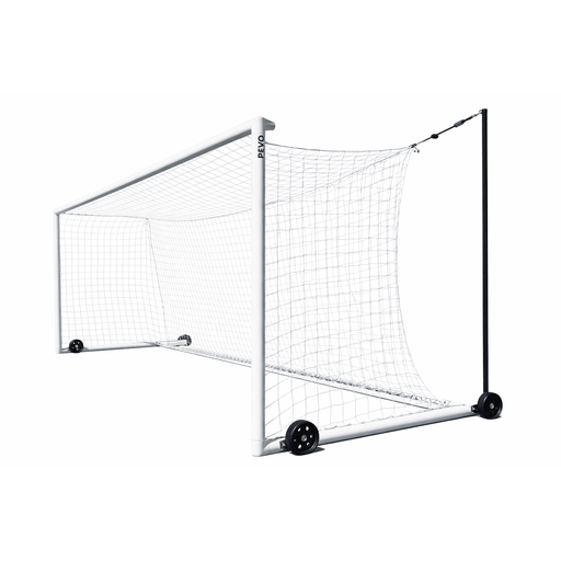 PEVO Stadium Series STB mobile 8x24 soccer goal with wheels